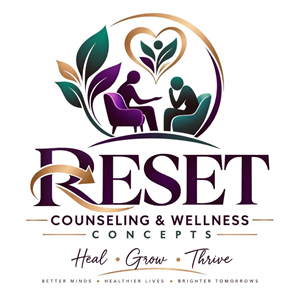 RESET Counseling & Wellness Concepts Official Logo